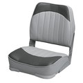 Wise Wise 8WD734PLS-664 Low Back Economy Seat - Grey/Charcoal 8WD734PLS-664